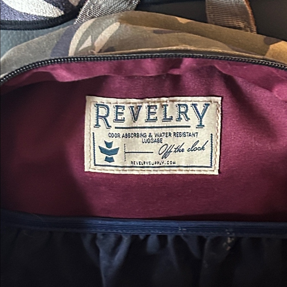 Revelry Supply the Explorer Camo Backpack EUC - Picture 5 of 7